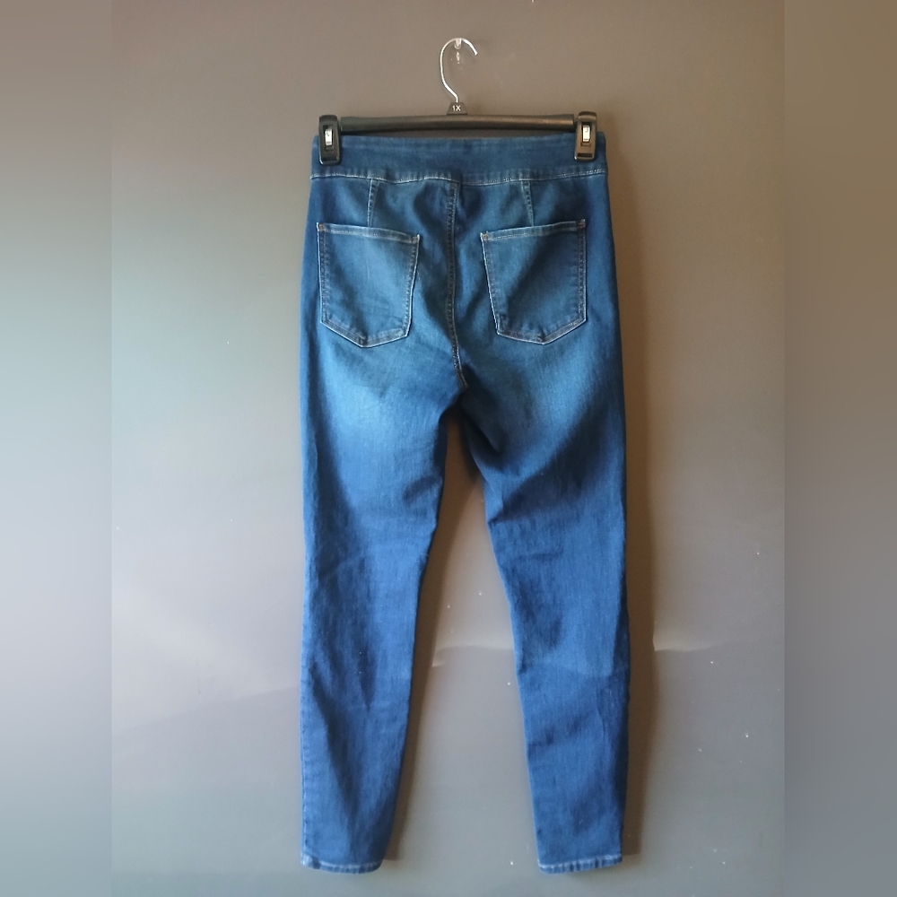 SO Women's Dark Blue Jeggings Size Medium - Picture 2 of 3